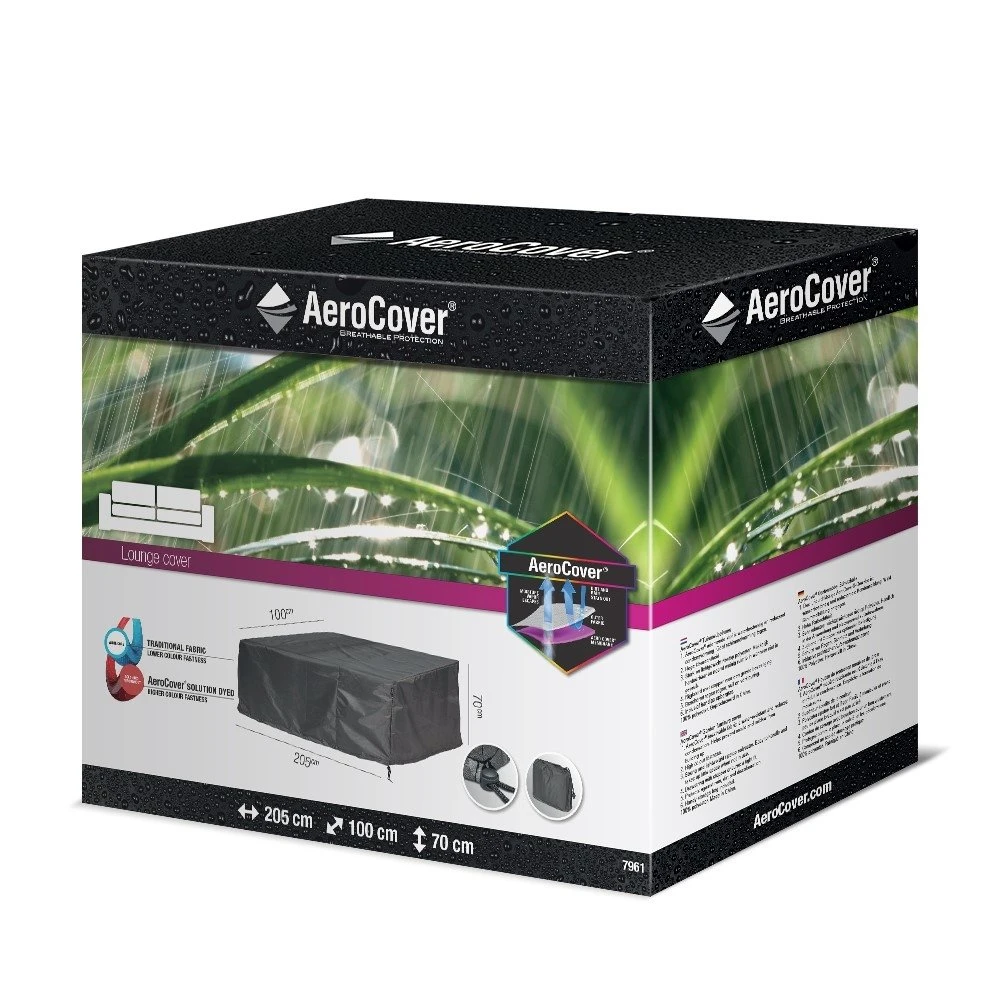 AeroCover Loungebankhoes 205 X 100 X 70 Cm 4 AeroCover Loungebankhoes 205 X 100 X 70 Cm - Afbeelding 2