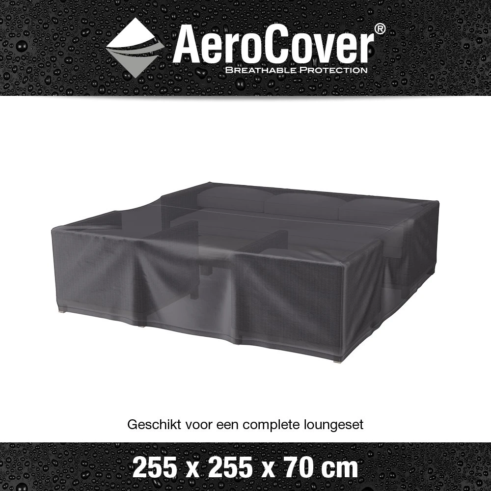 AeroCover Loungesethoes 255 X 255 X 70 Cm 5 AeroCover Loungesethoes 255 X 255 X 70 Cm - Afbeelding 3
