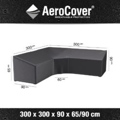 AeroCover Loungesethoes Hoekset Trapeze 300 X 300 X 65/90 Cm -Tuin Verkoop aerocover loungesethoes hoekset trapeze 300 x 300 x 65 90 cm 1000x1000 621e0da71d185 l