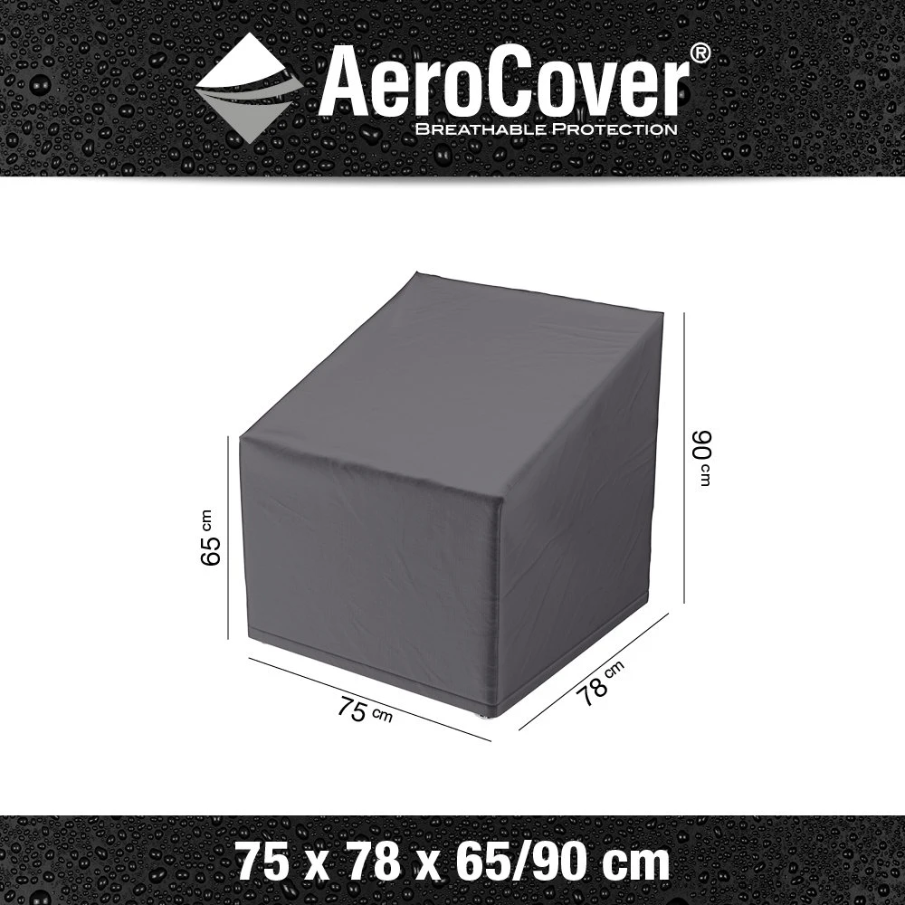 AeroCover Loungestoelhoes (hoge Rug) 75 X 78 X 65/90 Cm 6 AeroCover Loungestoelhoes (hoge Rug) 75 X 78 X 65/90 Cm - Afbeelding 4