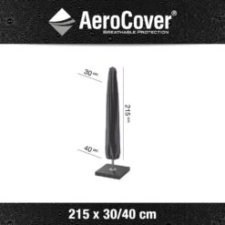 AeroCover Parasolhoes H 215 X 30/40 Cm -Tuin Verkoop aerocover parasolhoes antraciet h215x30 40cm 1000x1000 621e0db9d4cad l