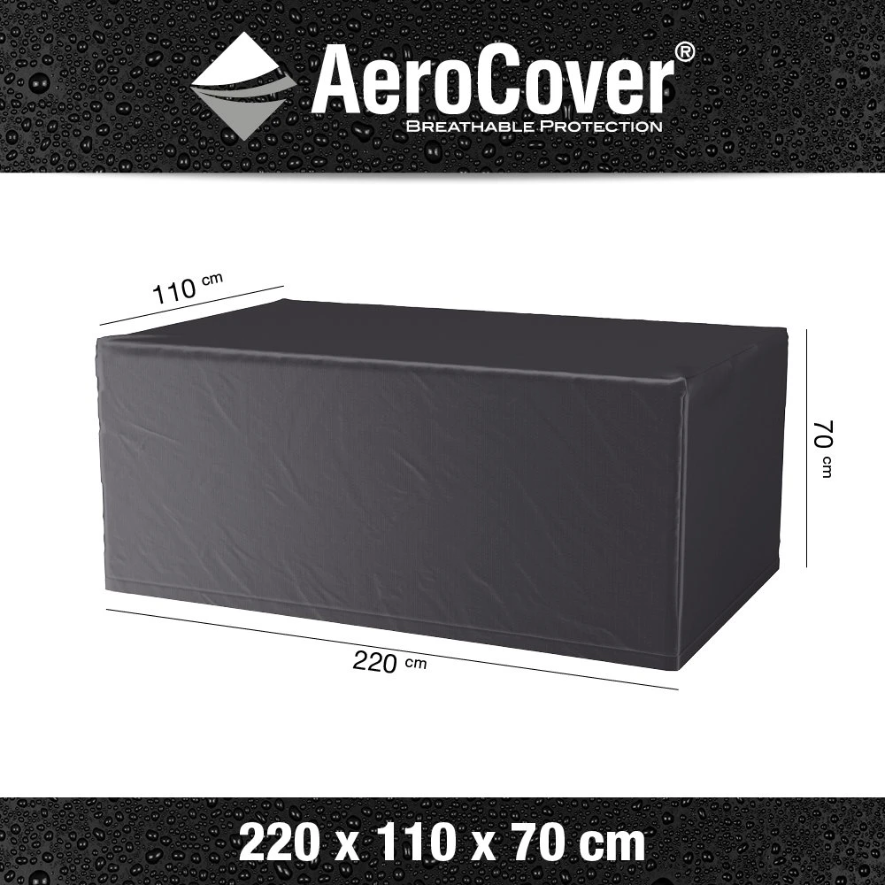 AeroCover Tuintafelhoes 220 X 110 X 70 Cm 6 AeroCover Tuintafelhoes 220 X 110 X 70 Cm - Afbeelding 4