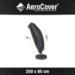 AeroCover Zweefparasolhoes H 250 X 85 Cm -Tuin Verkoop aerocover zweefparasolhoes antraciet h250x85cm 1000x1000 621e0d6db2604 l