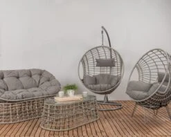 London Hang-ei Wicker Grijs - 129 X 105 X 186 Cm -Tuin Verkoop london hang ei wicker grijs 129 x 105 x 186 cm 1181x945 623468a4a14c2 l