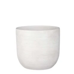 Nora Pot Rond Off White - H27xd30cm
