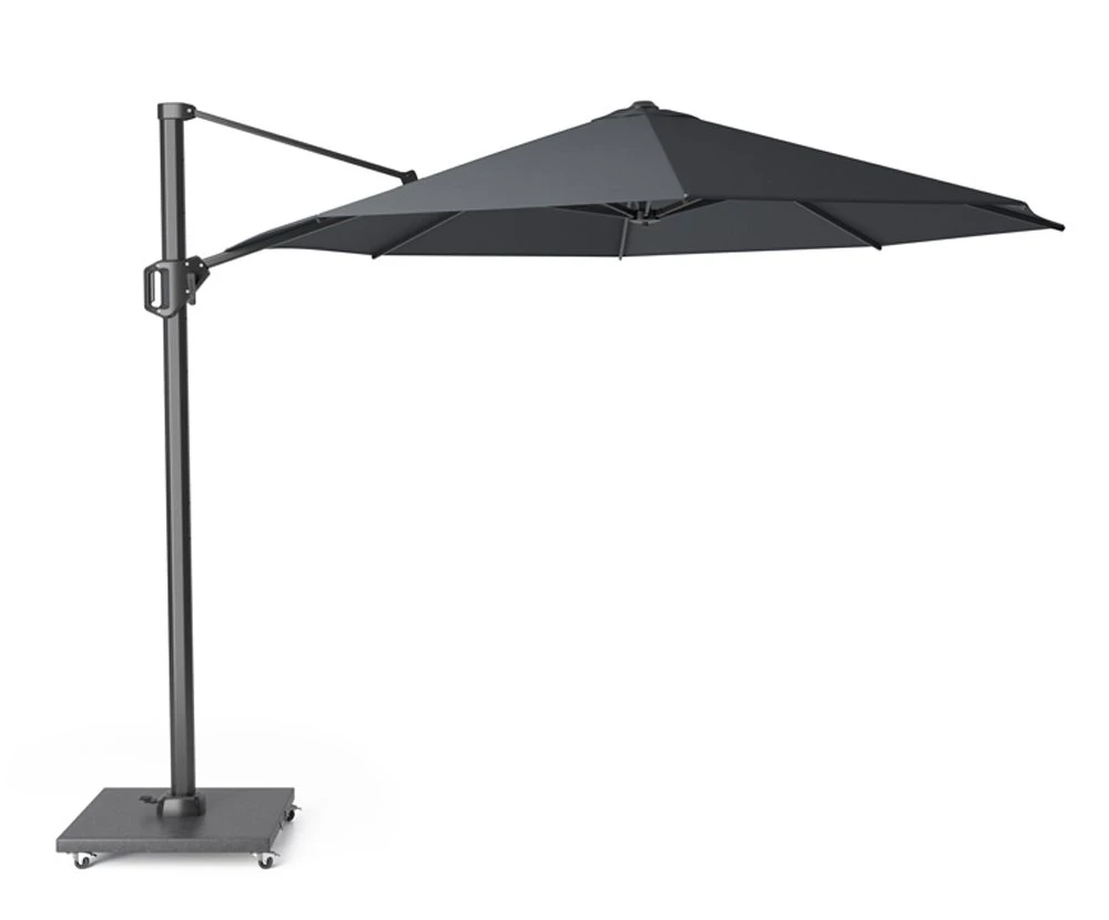 Platinum Zweefparasol Challenger T¹ Ø 350 Cm Antraciet 3 Platinum Zweefparasol Challenger T¹ Ø 350 Cm Antraciet