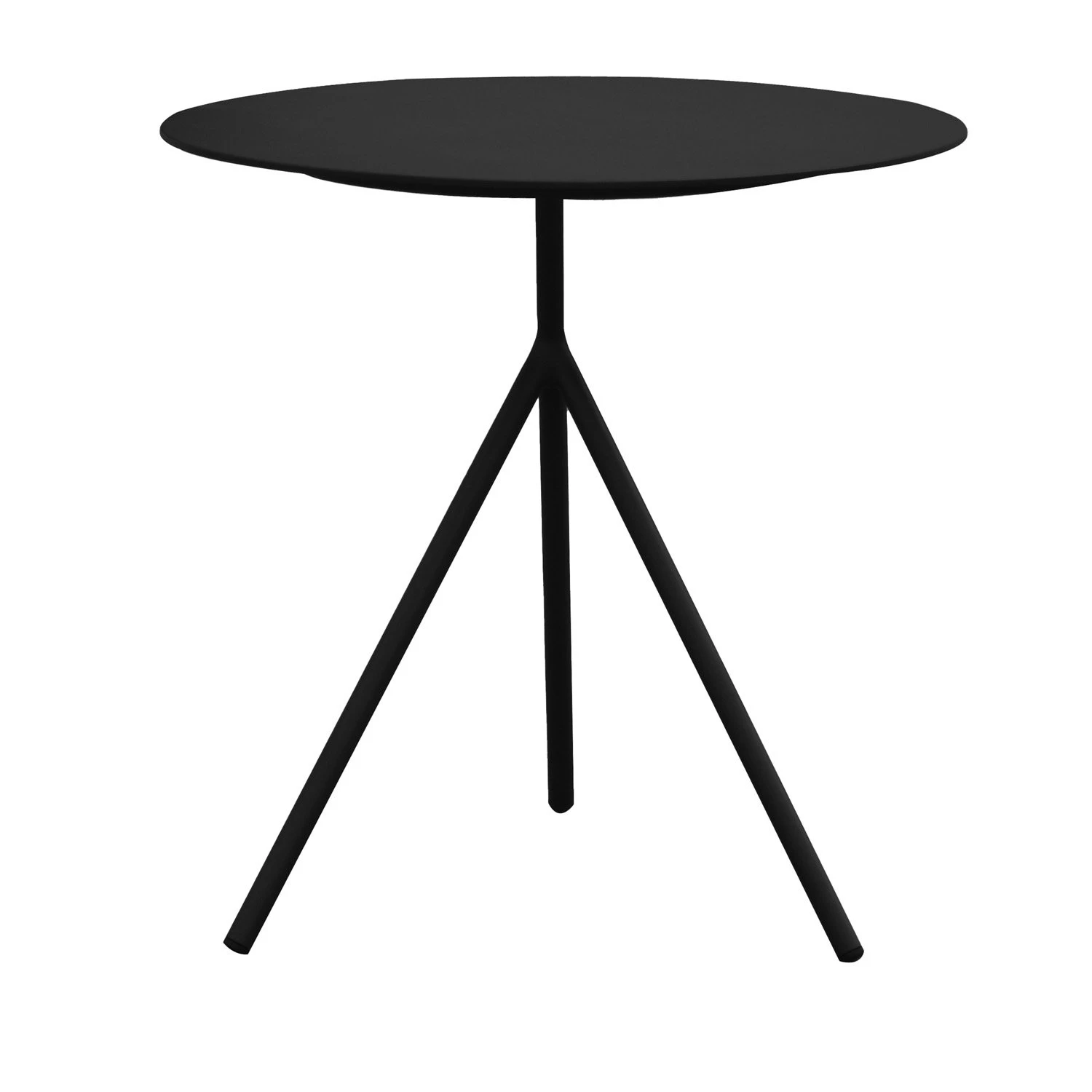 Royal Seasons Aluminium Bijzettafel Zwart - Ø 52 X H 52 Cm 4 Royal Seasons Aluminium Bijzettafel Zwart - Ø 52 X H 52 Cm - Afbeelding 2